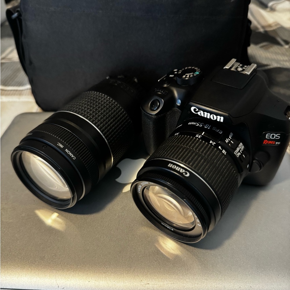 Cannon rebel T6 & GX7 4k vlog camera